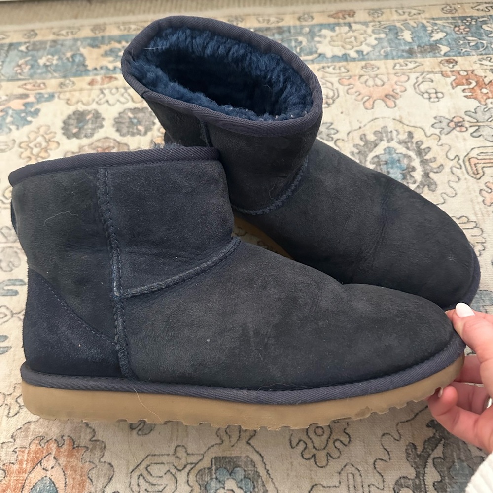 UGG Dark Blue Mini Boots